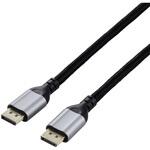 Displayport ケーブル 1.2規格 4K 60Hz ( DP to DP ) ナイロンメッシュ 高耐久 ハイスピード エレコム