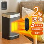 enta020 PSEマーク認証済 3段階温風セラミックミニヒーター 大河商事