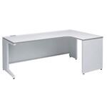 アドバンス L型右用引出無 配線カバーコンセント対応タイプ L脚 オカムラ(岡村製作所)