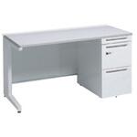 アドバンス 右片袖 中央引出し無 標準タイプ ダイヤル錠タイプ L脚 オカムラ(岡村製作所)