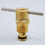 DC-1/4T オイルレスエアーコンプレッサー用ドレンコック 1個