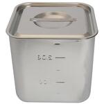 18-8(SUS304)深型角キッチンポット SUGICO(スギコ) 【通販モノタロウ】