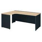 アドバンス L型左用引出付(A3対応) 配線カバー標準タイプ パネル脚 オカムラ(岡村製作所)