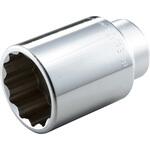 ディープソケット(12角タイプ) 差込角19.0mm TONE(トネ/旧:前田金属工業)
