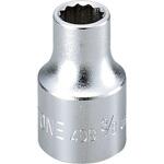 ソケット(12角タイプ・インチサイズ) 差込角12.7mm TONE(トネ/旧:前田金属工業)