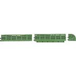 423-013 スーパーチェッカー 75×300mm 中フチ+ ライトグリーン ミヅシマ工業
