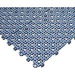 420-007  B チェックチェッカー 150X150mm ブルー ミヅシマ工業