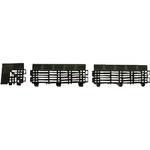 420-016  GN チェックチェッカー 中フチー 65×150mm グリーン ミヅシマ工業