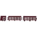 420-021  BR チェックチェッカー 中フチ+ 65×150mm ブラウン ミヅシマ工業
