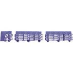 420-012  B チェックチェッカー 中フチ+ 65×150mm ブルー ミヅシマ工業