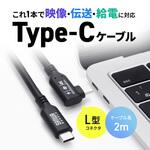 USB TypeCケーブル USB 10Gbps PD100W映像出力対応 サンワサプライ