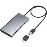 USB変換アダプタ USB3.2/USB3.2 TypeC-HDMI 4K対応3画面出力 サンワサプライ