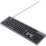 メカニカルキーボード 有線 フルサイズ 静音 赤軸 リニア テンキー付き 日本語配列 USB-C接続 エレコム