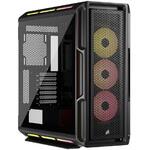 PCケース [ATX /Micro ATX /Extended ATX /Mini-ITX] iCUE LINK 5000T LX RGB ブラック CORSAIR