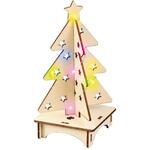 お絵かき木製クリスマスツリー組立キット アーテック[学校教材・教育玩具]