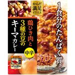 からだ満足STYLE 鶏ひき肉と3種の豆のキーマカレー 中辛 ヱスビー食品 からだ満足STYLE 鶏ひき肉と3種の豆のキーマカレー 中辛 ヱスビー食品