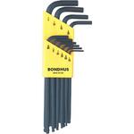 BLX10 ボールポイント L-レンチ インチ10pcs． BONDHUS