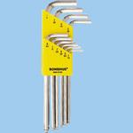BLX10B ボールポイント L-レンチ メッキインチ10pcs． BONDHUS