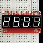 シリアル接続7セグメント4桁LED(白) SPARKFUN