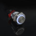 LED付オルタネイト型プッシュスイッチ(白) Asian Brand