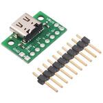 USB 2.0 Type-Cコネクタピッチ変換基板 Pololu