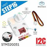 M5Stack用Step16ロータリーエンコーダユニット(GSMR-16搭載) M5Stack