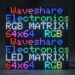 Waveshare RGB LEDマトリックスモジュール(64×64ドット) WAVESHARE