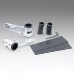 205-0251S ヘッドライトステー アルミ/シルバー  205-0251S KIJIMA(キジマ)