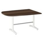 Livesミーティングテーブル T字脚天板固定/台形 1500×900×720 オカムラ(岡村製作所)