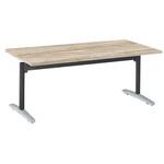 Livesミーティングテーブル T字脚天板フラップ/矩形 1800×900×720 オカムラ(岡村製作所)