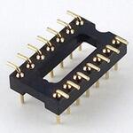 DIP連結ソケット 14ピン 2.54mmピッチ 表面実装用 Asian Brand