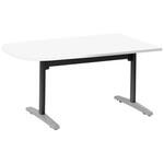 Livesミーティングテーブル T字脚天板フラップ/台形 1800×900×720 オカムラ(岡村製作所)