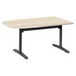 Livesミーティングテーブル T字脚天板フラップ/台形 1800×900×720 CU付 オカムラ(岡村製作所)