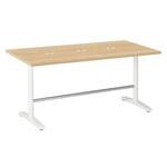 Livesミーティングテーブル T字脚天板固定/矩形 1800×900×720 CU付 オカムラ(岡村製作所)