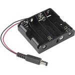 単三電池4本 DCバレルジャック出力 電池ボックス SPARKFUN 単三電池4本 DCバレルジャック出力 電池ボックス SPARKFUN