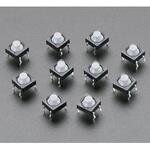 やわらかいタクトスイッチ(10個入り) Adafruit