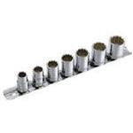 3/8DR．7PC．ウェーブソケットハンガーセット12PT Pro-Auto
