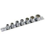 101-31SMS 3/8DR．7PC．シャローソケットハンガーセット インチサイズ Pro-Auto