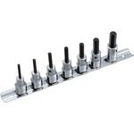 3/8DR．7PC．ヘックスビットソケットハンガーセット インチ Pro-Auto
