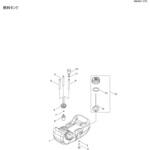 燃料タンク部品RM3027-2TD 新ダイワ