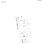 燃料タンク部品RM1027-2WD 新ダイワ