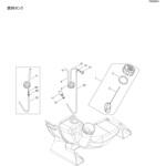 燃料タンク部品エンジンブロワPB260DX 共立 燃料タンク部品エンジンブロワPB260DX 共立