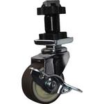 ENシリーズ自在SP付ウレタン車40mm ハンマーキャスター