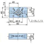 ゲージ取り出しブロック NACHI(不二越)
