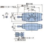 フローレギュレーターモジュラーバルブ NACHI(不二越)