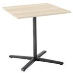 Livesミーティングテーブル 単柱脚天板固定/矩形 900×900×1000 コンセント付 オカムラ(岡村製作所)