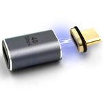 Type-Cアダプター マグネット式 ストレート(オス‐メス) PD100W FUSB-CCMA011ST フリーダム Type-Cアダプター マグネット式 ストレート(オス‐メス) PD100W FUSB-CCMA011ST フリーダム