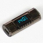 USB中継アダプタ [USB-C メス-メス USB-C /映像 /充電 /転送 /PD140W /USB4]  クリアブラック FUHA-CCD115C フリーダム