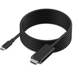 USB-C - HDMI ケーブル [映像 /3.0m /4K]  ブラック FHDMI-CC630BK [USB-C - HDMI /4K] フリーダム