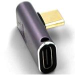 Type-C変換アダプター 水平L型 SLIM(オス-メス) PD EPR240W FUSB-CCA03SL フリーダム Type-C変換アダプター 水平L型 SLIM(オス-メス) PD EPR240W FUSB-CCA03SL フリーダム
